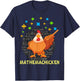 Mathemachicken shirt teacher Math Lovers Funny chicken T-Shirt - T-Shirt | Navy