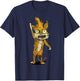 Mademark x Rick and Morty - Rick and Morty Squanchy to the Rescue on Black T-Shirt - T-Shirt | Navy
