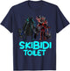 Birthday Boy Gifts for Kids, Adults Skibidi toilet T-Shirt - T-Shirt | Navy