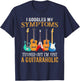 I Googled My Symptoms Turned Out I'm Just A Guitaraholic T-Shirt - T-Shirt | Navy