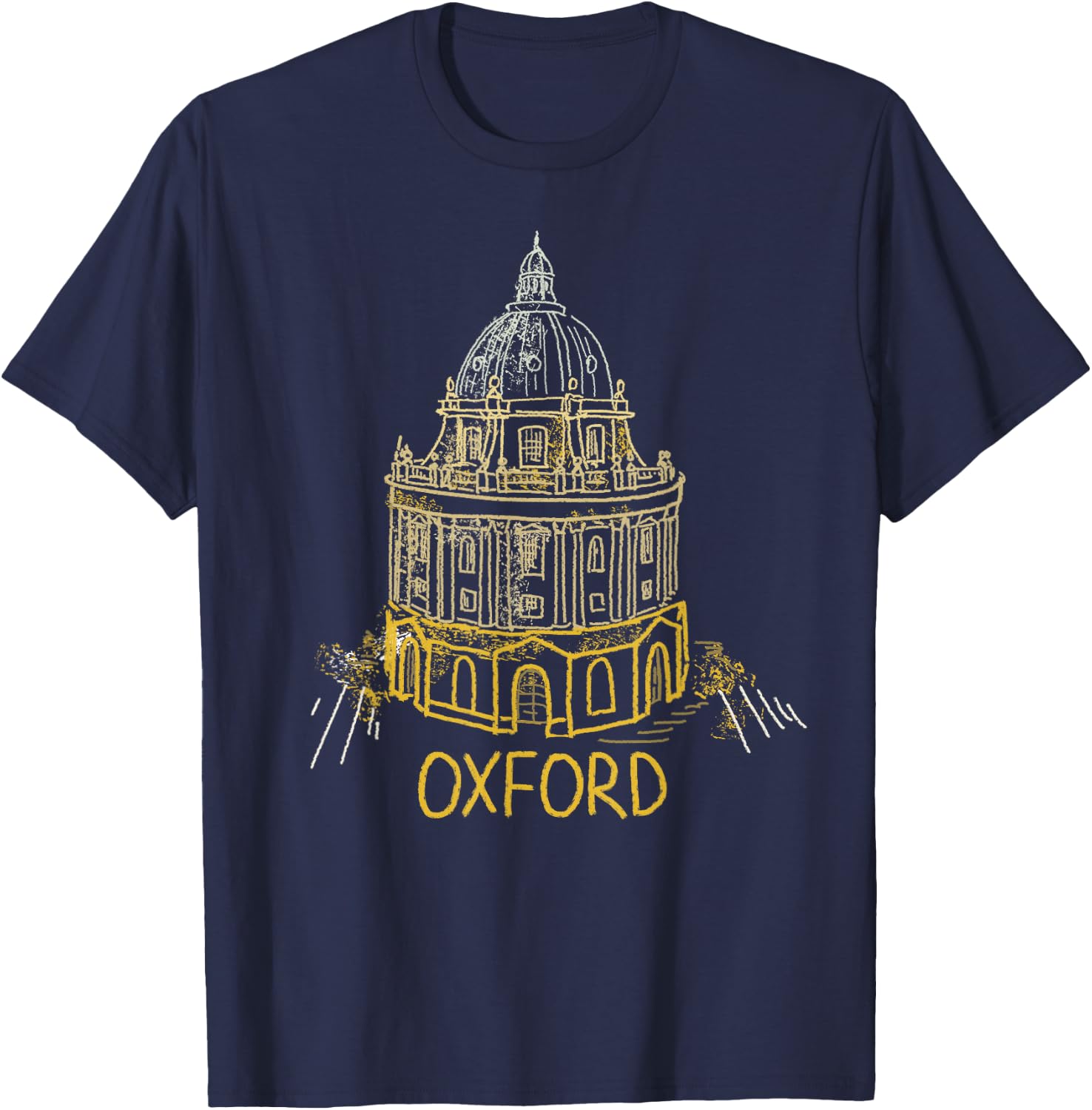 Oxford City Shirt T Shirt T-Shirt - T-Shirt | Navy