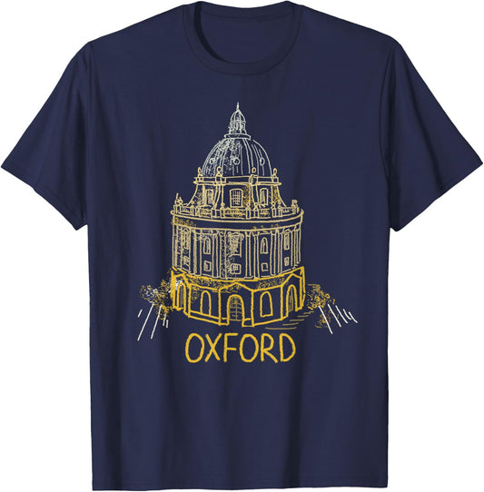 Oxford City Shirt T Shirt T-Shirt - T-Shirt | Navy