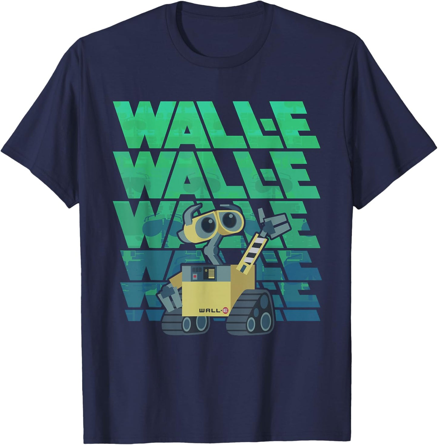 Disney Pixar Wall-E Robot T-Shirt - T-Shirt | Navy