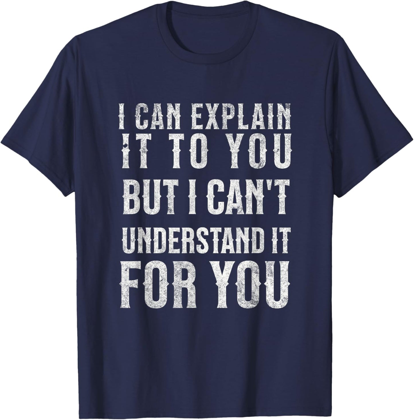 Funny Physics for Science Lovers T-Shirt - T-Shirt | Navy