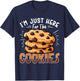 I'm Just Here For The Cookies T-Shirt - T-Shirt | Navy