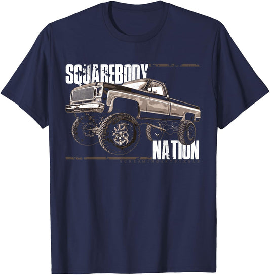 Squarebody Classic Square body T-Shirt - T-Shirt | Navy