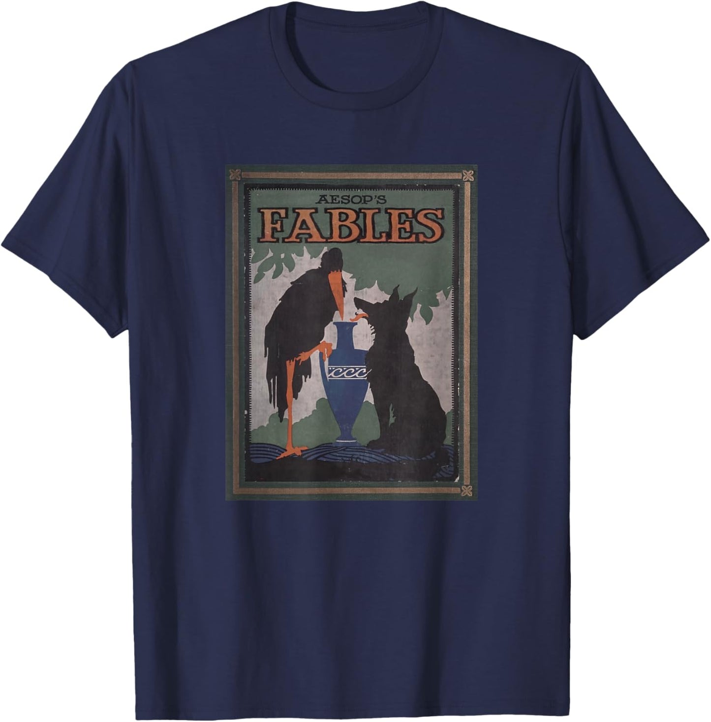 Aesop's Fables (1924) T-Shirt - T-Shirt | Navy