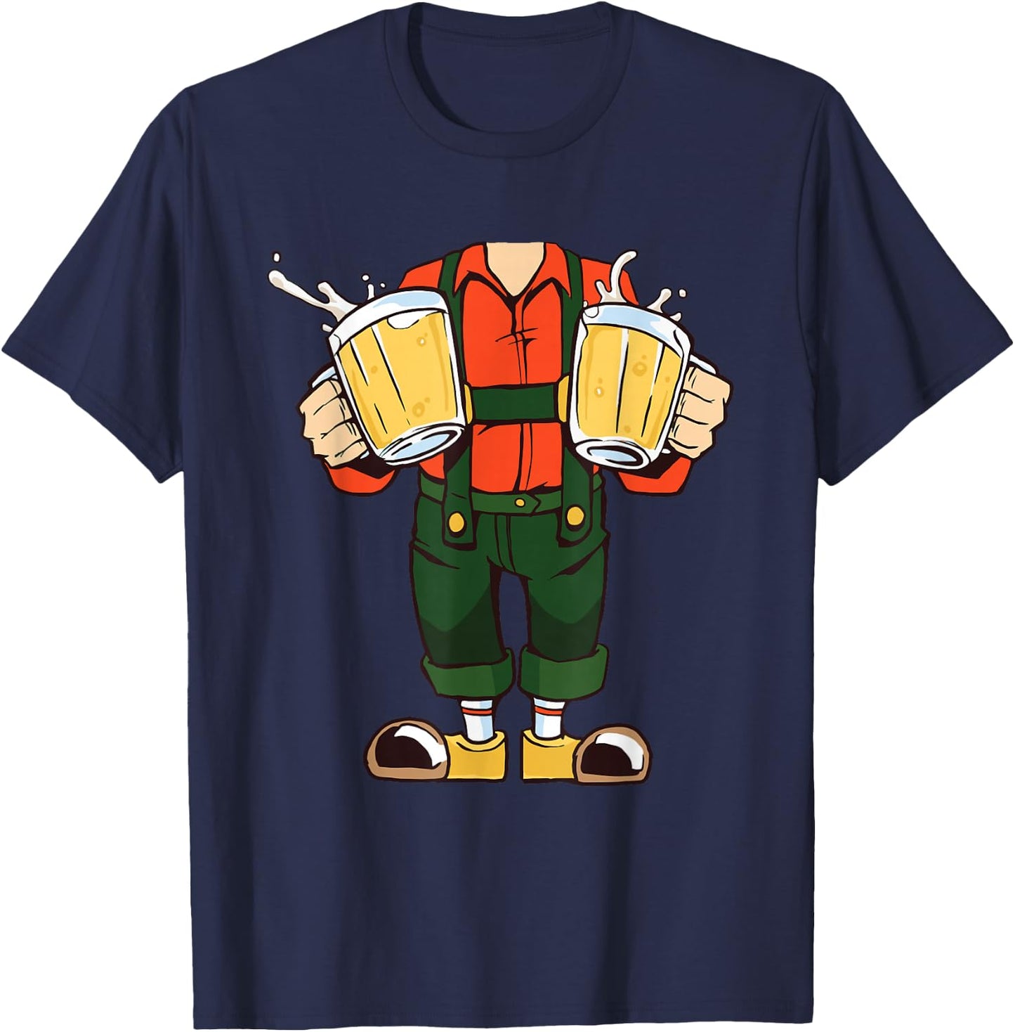 October Festival Costume T-Shirt - T-Shirt | Navy