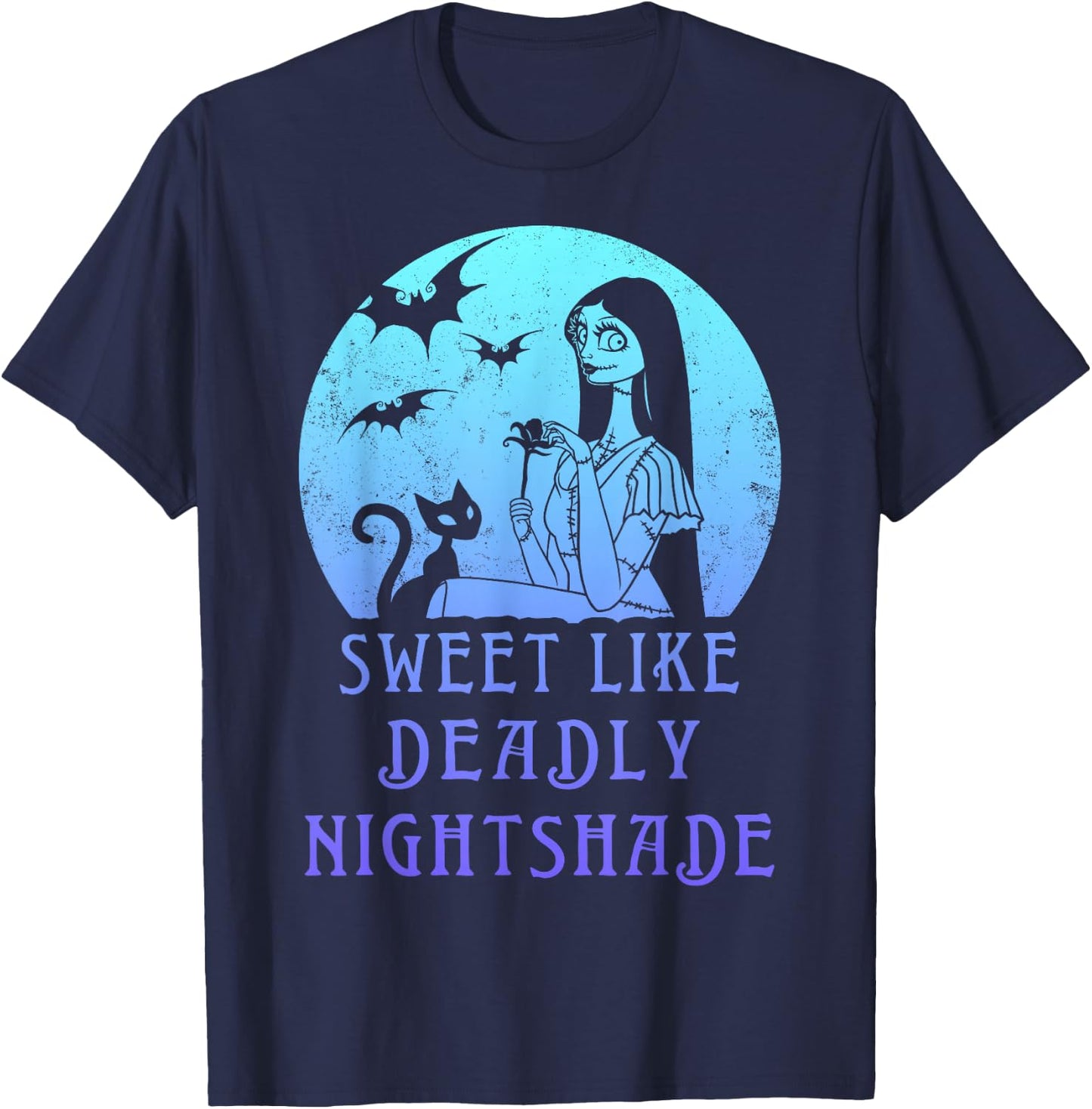 Disney The Nightmare Before Christmas Sally Sweet T-Shirt - T-Shirt | Navy