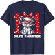 100 Days Smarter 100st Day School Dalmatian Dog Teacher Kids T-Shirt - T-Shirt | Navy