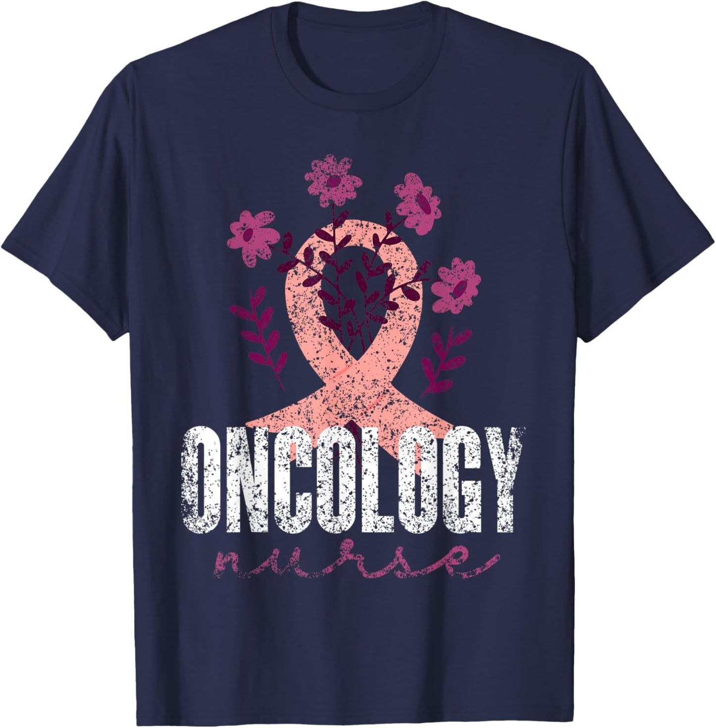 Oncology Nursing Oncology Sister T-Shirt - T-Shirt | Navy