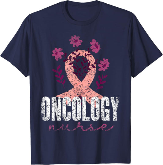 Oncology Nursing Oncology Sister T-Shirt - T-Shirt | Navy