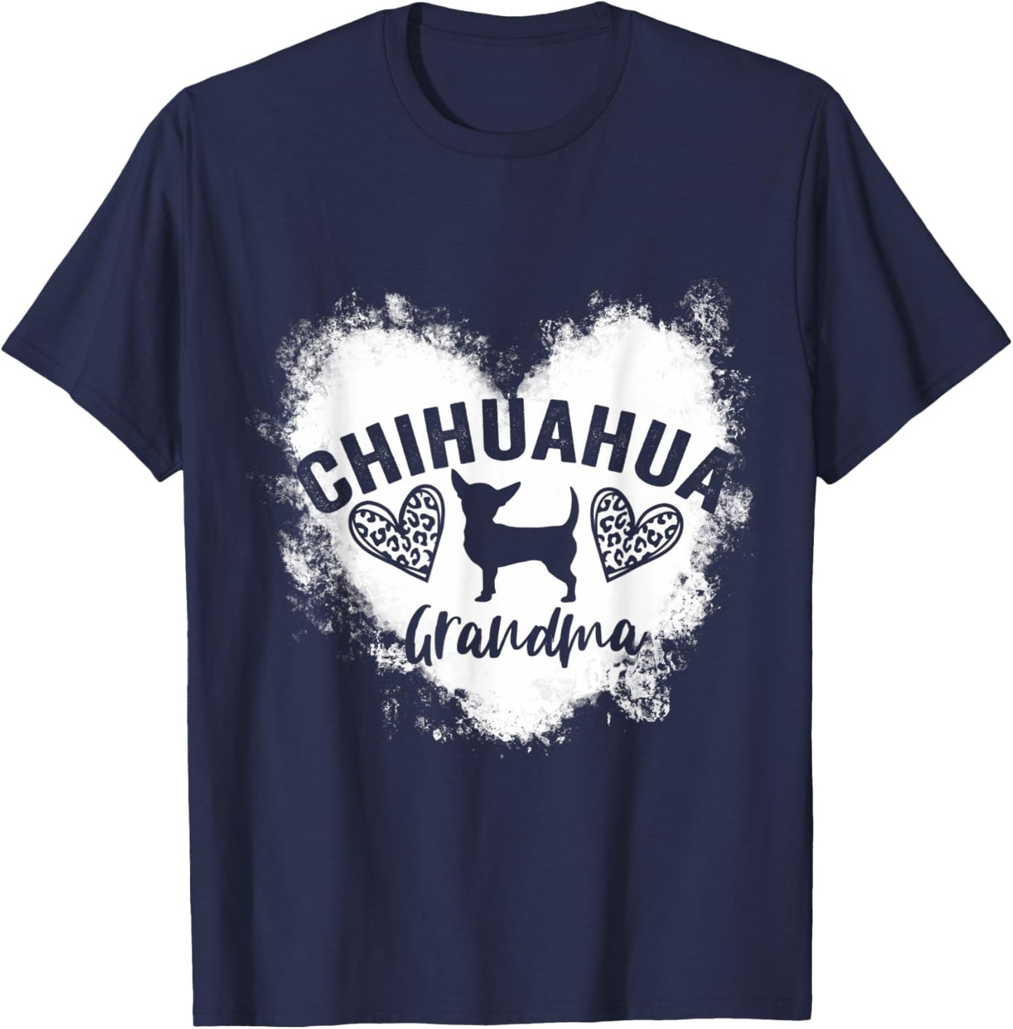 Funny Chihuahua Grandma Chihuahua Nana Chihuahua Dog Lover Men Women Kids T-Shirt - T-Shirt | Navy