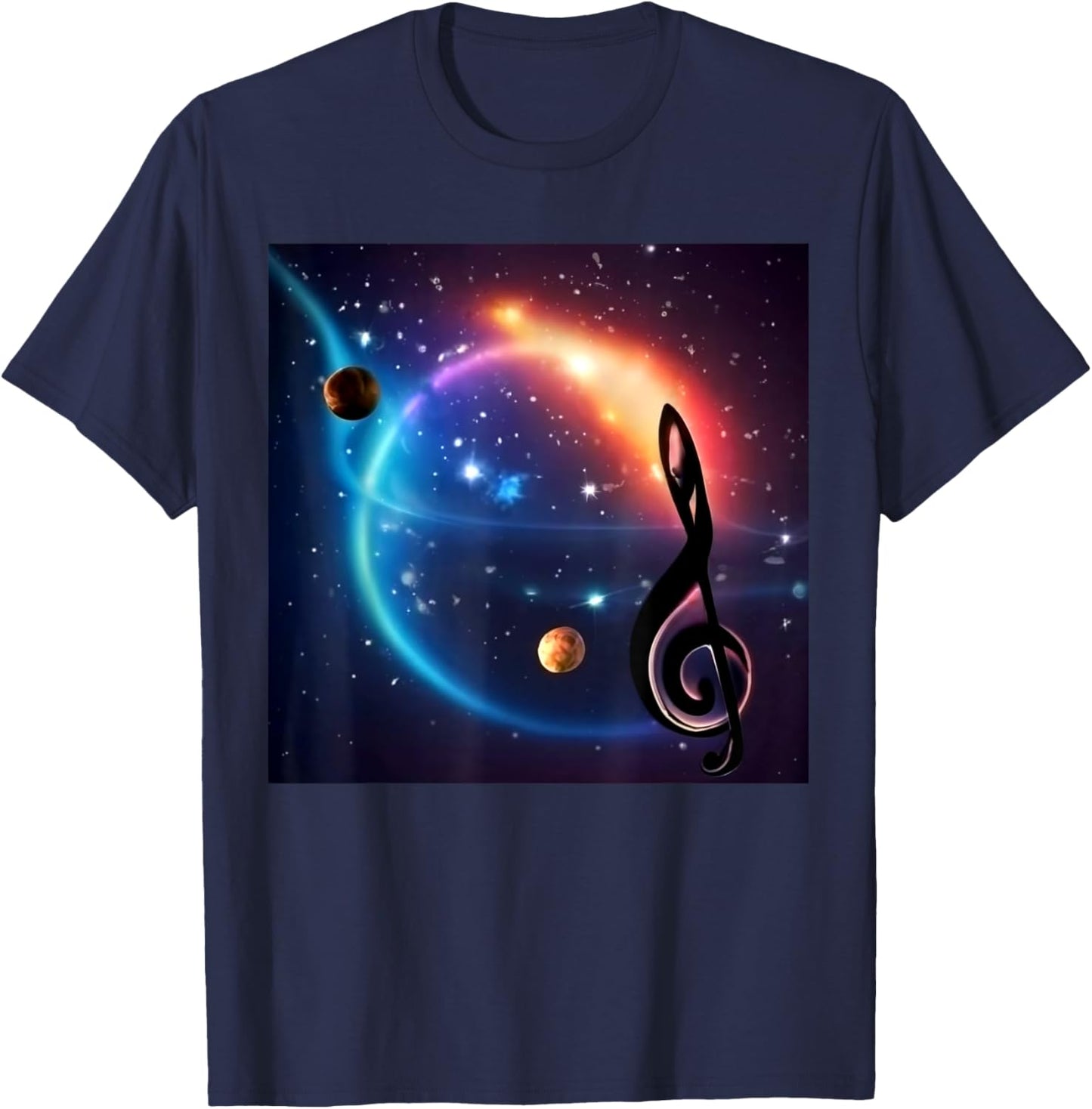 Music Galaxy T-Shirt - T-Shirt | Navy