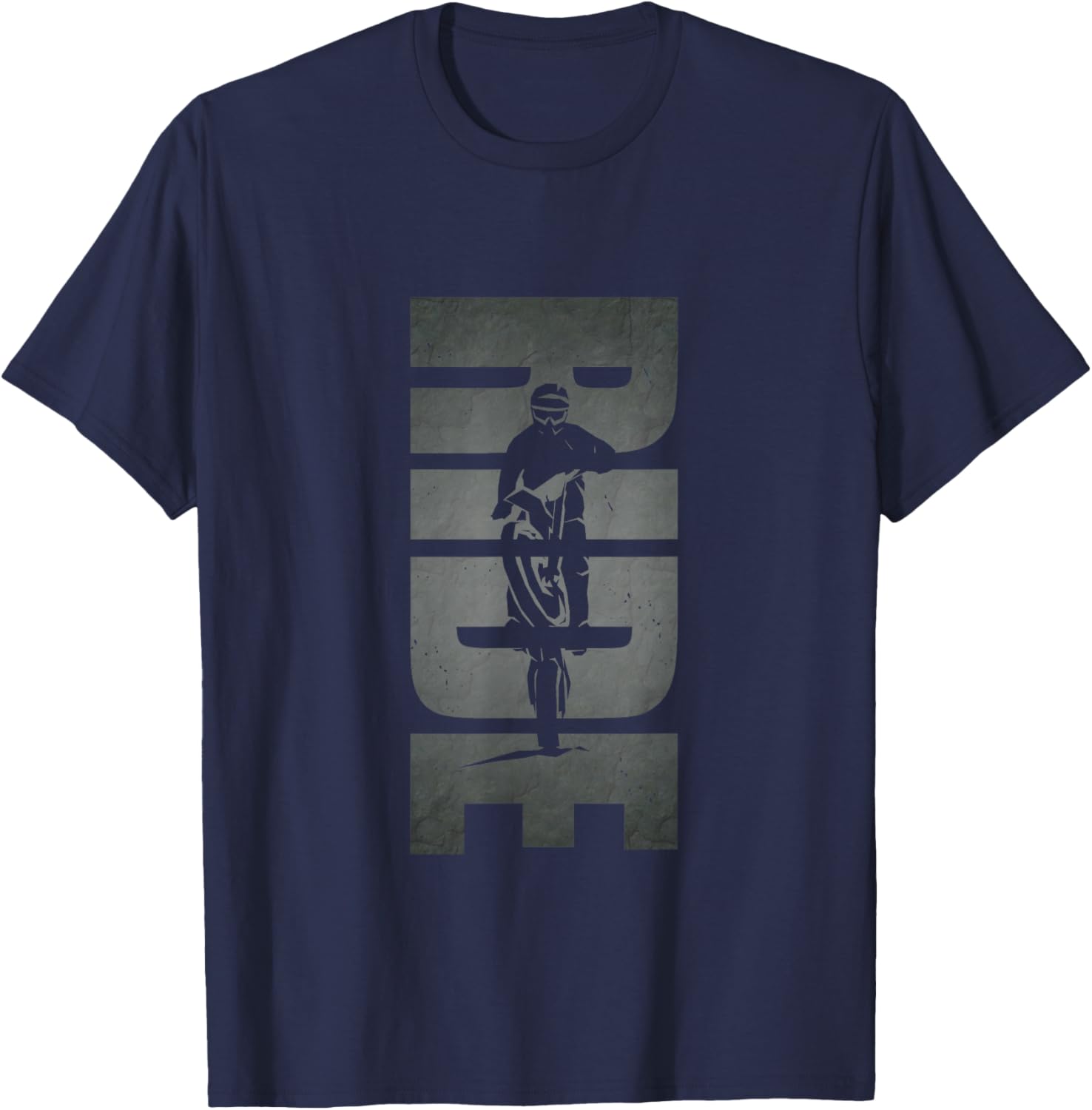 Dirt Bike Motocross T-Shirt - T-Shirt | Navy