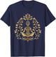 Meditation Life Tree Buddhist Yoga Spirituality Zen Buddha T-Shirt - T-Shirt | Navy