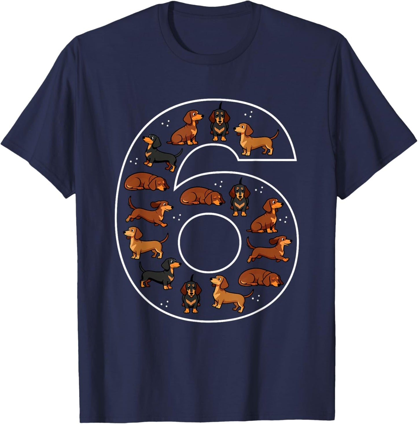 Wiener Dog T-Shirt - T-Shirt | Navy