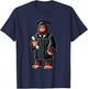 Cute Bigfoot Sasquatch Graduation T-Shirt - T-Shirt | Navy