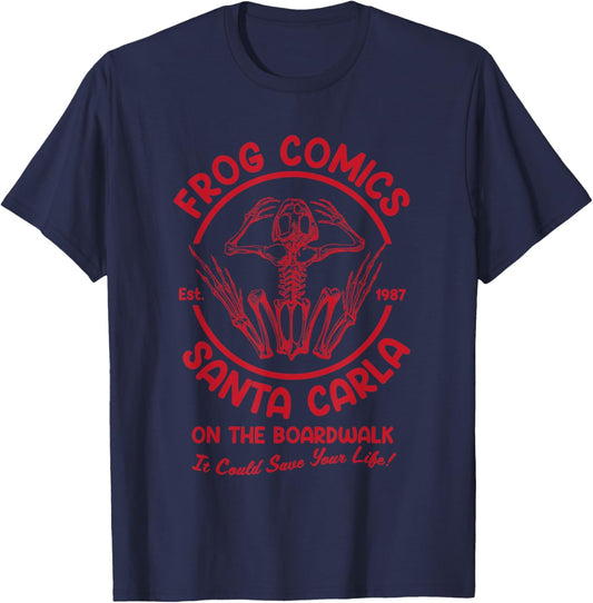 Frog Brothers Comics - Santa Carla T-Shirt - T-Shirt | Navy