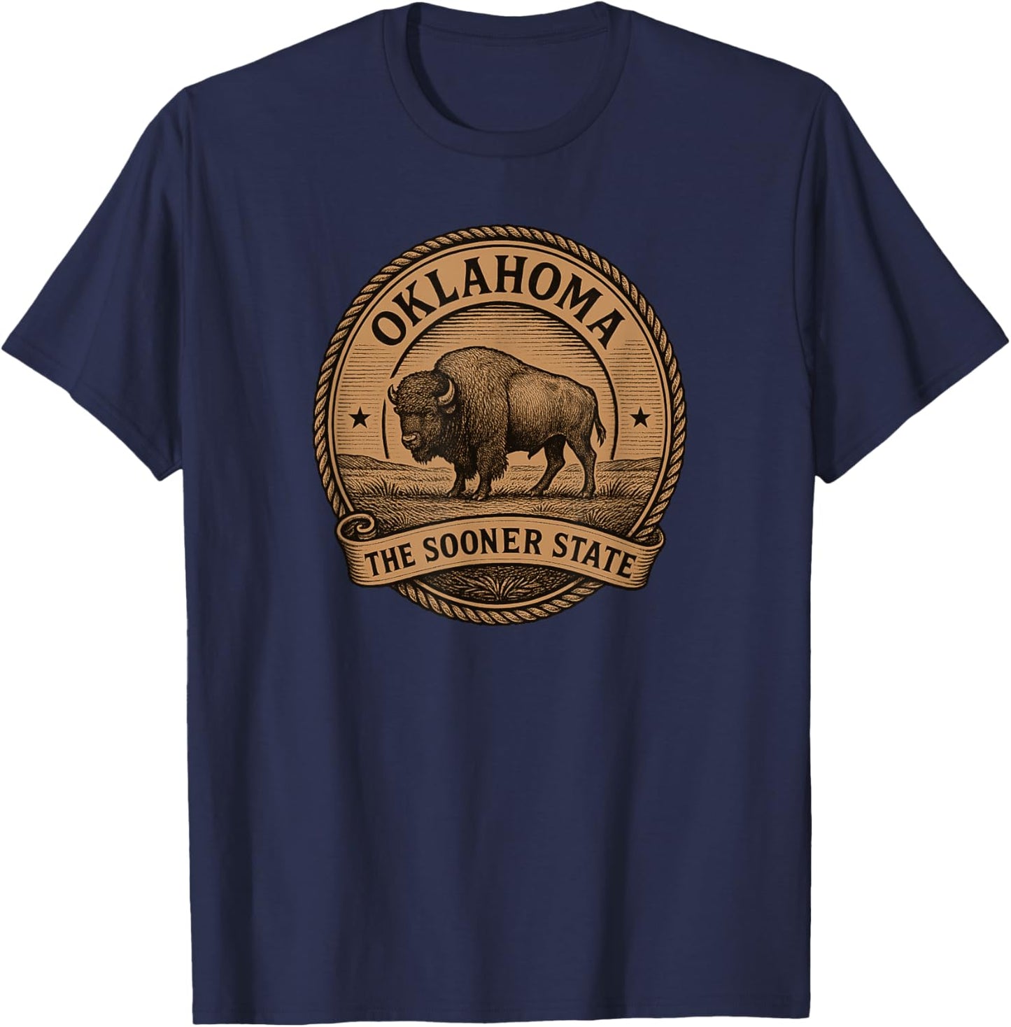 Oklahoma Bison T-Shirt - T-Shirt | Navy