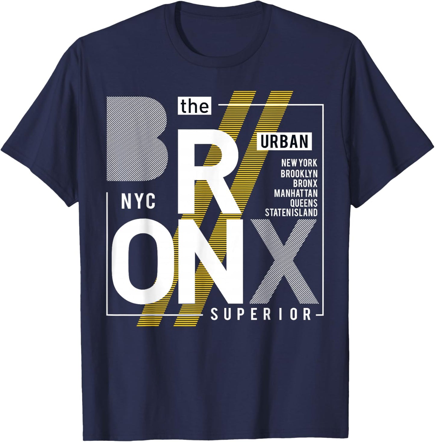 The Bronx shirts, I Love Bronx, The Bronx New York City T-Shirt - T-Shirt | Navy