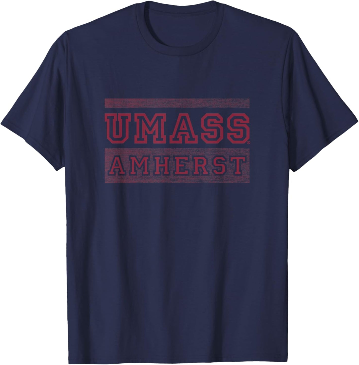 UMass Minutemen | Officially Licensed NCAA Merch | CQ4FN10 T-Shirt - T-Shirt | Navy