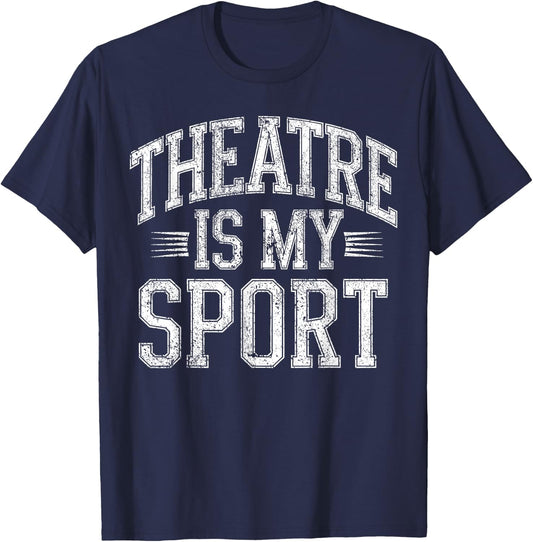 Theatre Crew Thespians T-Shirt - T-Shirt | Navy