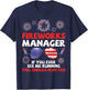 Fireworks Manager If You Ever See Me Running You Should See T-Shirt - T-Shirt | Navy