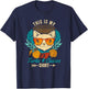 This is my Turks and Caicos Shirt Retro Cat Summer Vacation Men Women T-Shirt - T-Shirt | Navy