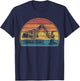 Feller Buncher Operator Logger Logging Log Tree Cutting T-Shirt - T-Shirt | Navy