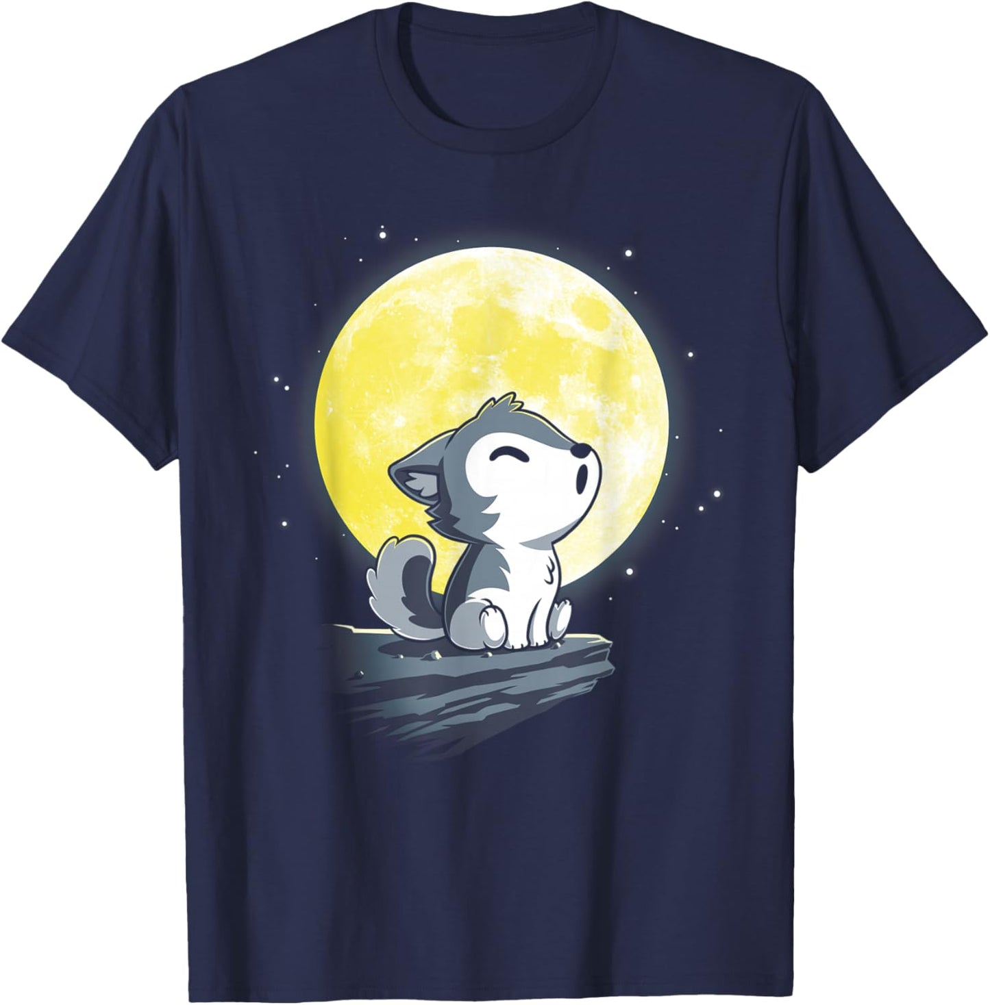Lil_ Werewolf Comfort Colors heavyweight T-Shirt - T-Shirt | Navy