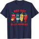 Red Hot Silly Peppers T-Shirt - T-Shirt | Navy