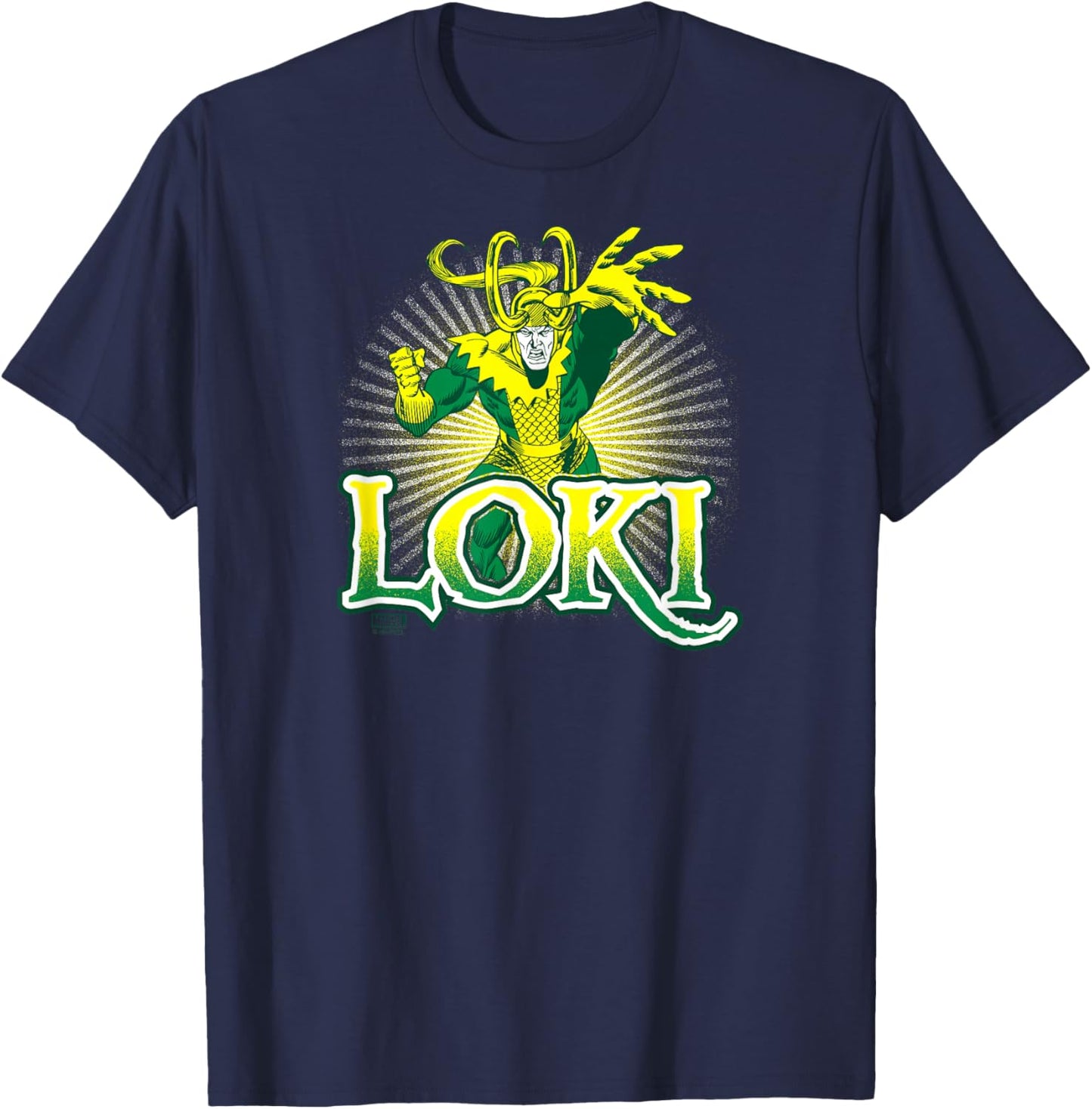 Marvel - Loki Logo T-Shirt - T-Shirt | Navy