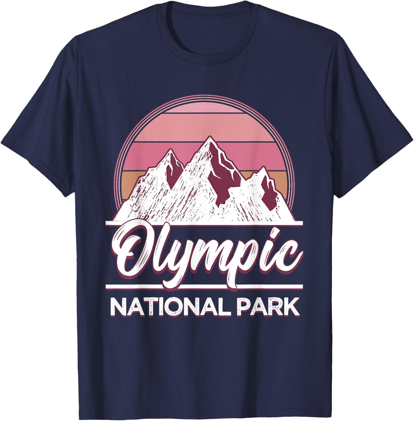 Olympic National Park T-Shirt - T-Shirt | Navy