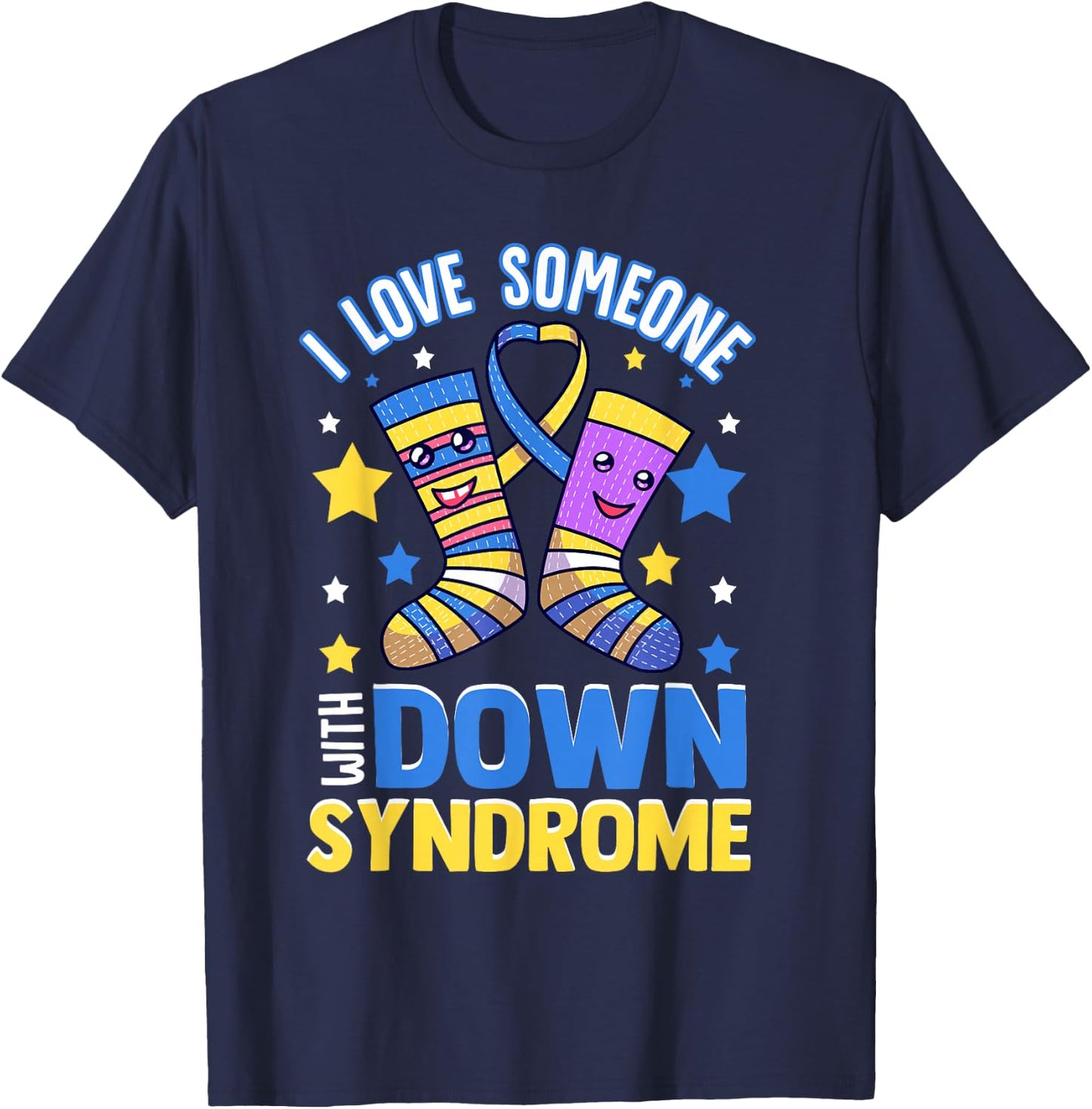 Down Syndrome T-Shirt - T-Shirt | Navy