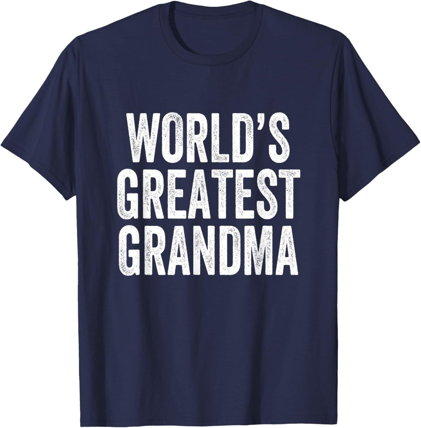 World's Greatest Grandma T-Shirt - T-Shirt | Navy