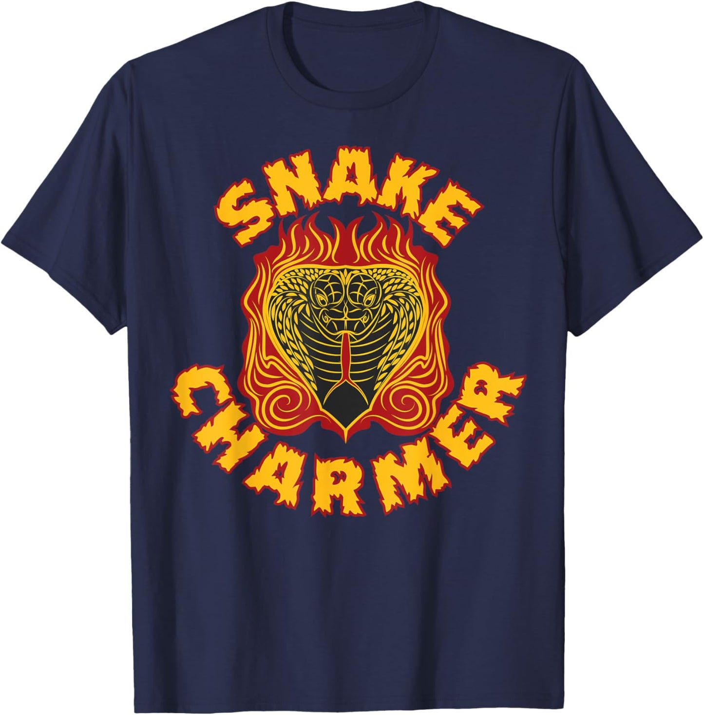 Snake Charmer T-Shirt - T-Shirt | Navy