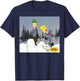 Beavis and Butt-Head Snowman Christmas Portrait T-Shirt - T-Shirt | Navy