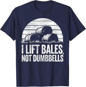 Farming Hay Season Hay Farmer T-Shirt - T-Shirt | Navy