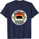 Big Bear Lake California CA Vintage T-Shirt - T-Shirt | Navy