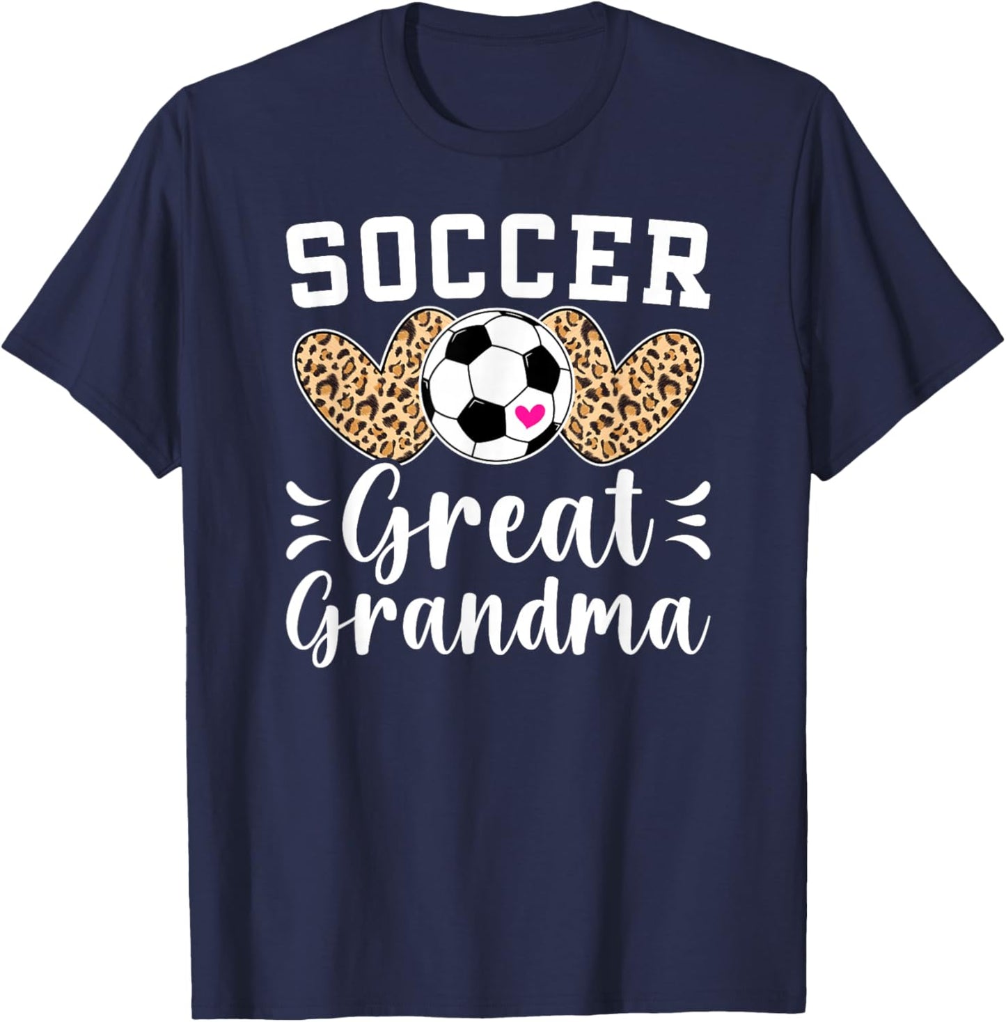 Soccer Great Grandma Of A Soccer Player Great Grandma T-Shirt - T-Shirt | Navy