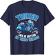 Triker Motorcycle Trike Motortrike Three Wheeler Biker Gift T-Shirt - T-Shirt | Navy
