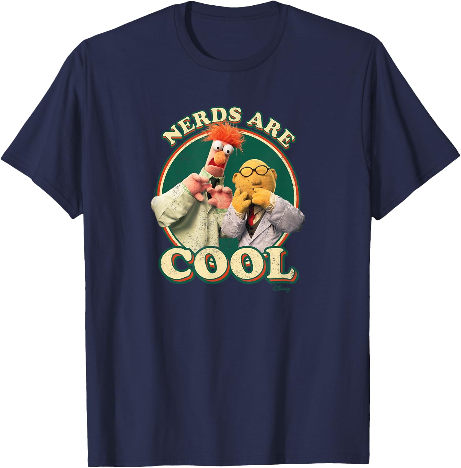 Disney - The Muppets Nerds are Cool T-Shirt - T-Shirt | Navy