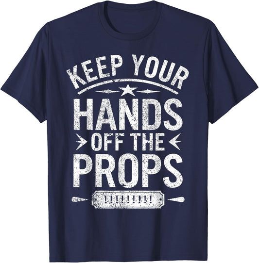 Stage Manager Props Theater Director Theatre Manager T-Shirt - T-Shirt | Navy