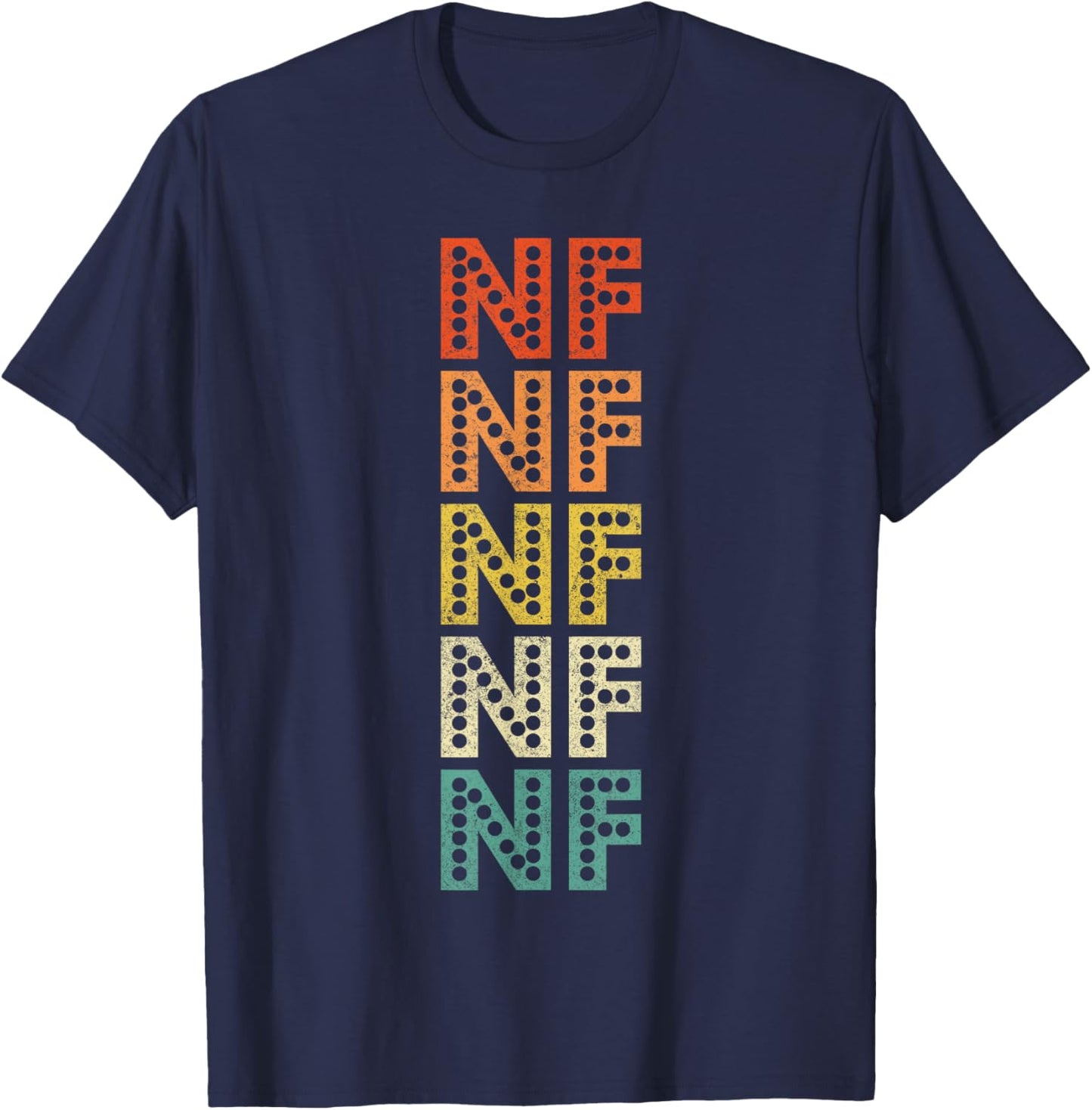 Nf Retro Vintage T-Shirt - T-Shirt | Navy