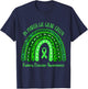 In March We Wear Green Kidney Disease Awareness T-Shirt - T-Shirt | Navy