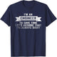 I Am An Engineer To Save Time I'm Always Right T-Shirt - T-Shirt | Navy