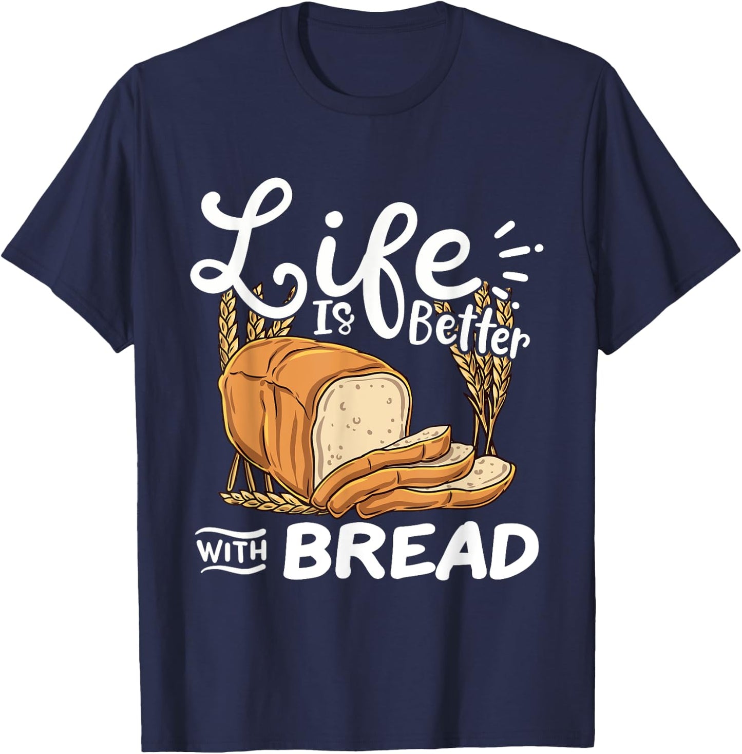Bread Baking Baker T-Shirt - T-Shirt | Navy