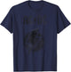 Official AC/DC Lightning Bolt Logo Vintange Rock Band T-Shirt - T-Shirt | Navy