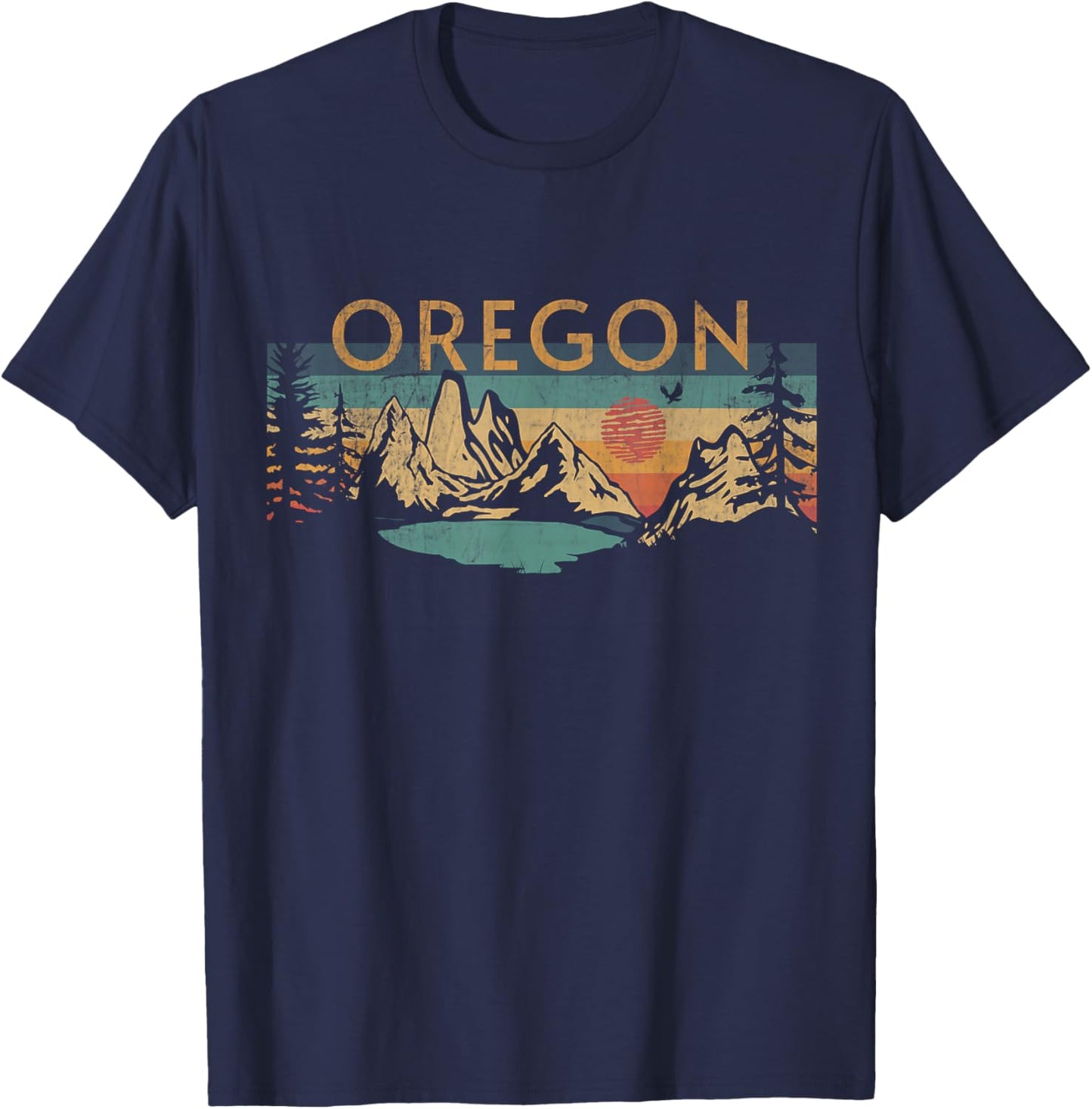 Oregon T-Shirt - T-Shirt | Navy